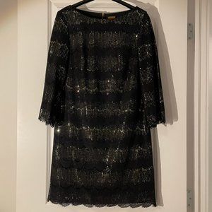 Sparkly Black Dress - Size Small
